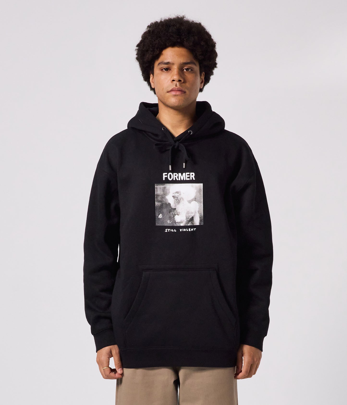 WAR POODLE HOOD // BLACK