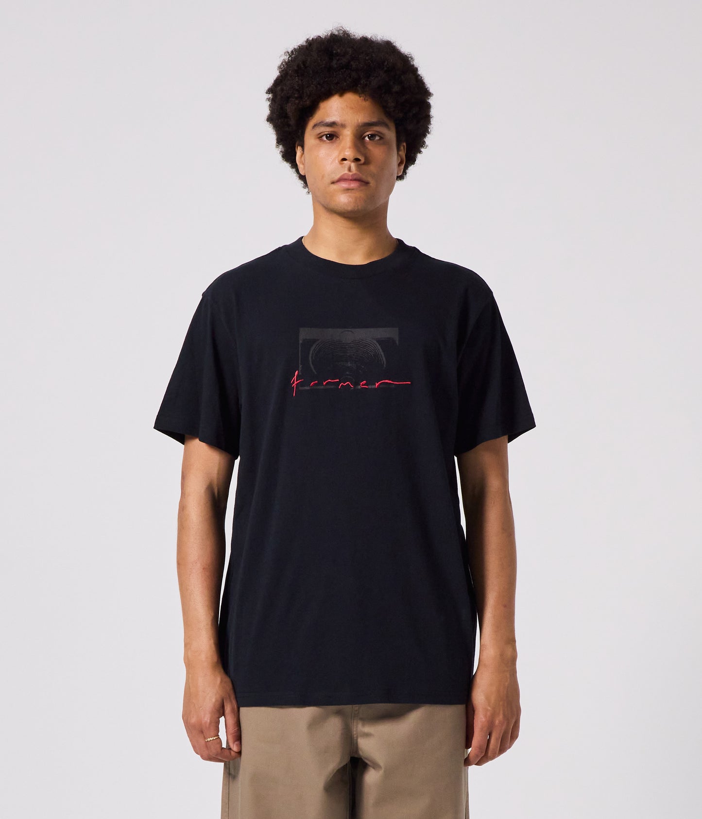 RAMPANT CRUX T-SHIRT // BLACK