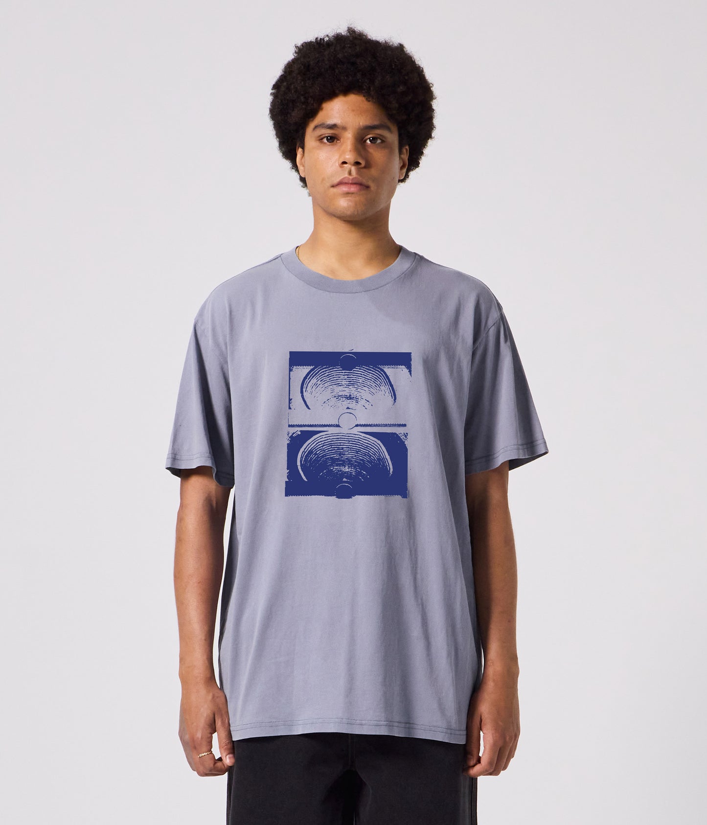 CRUX T-SHIRT // WASHED STEEL