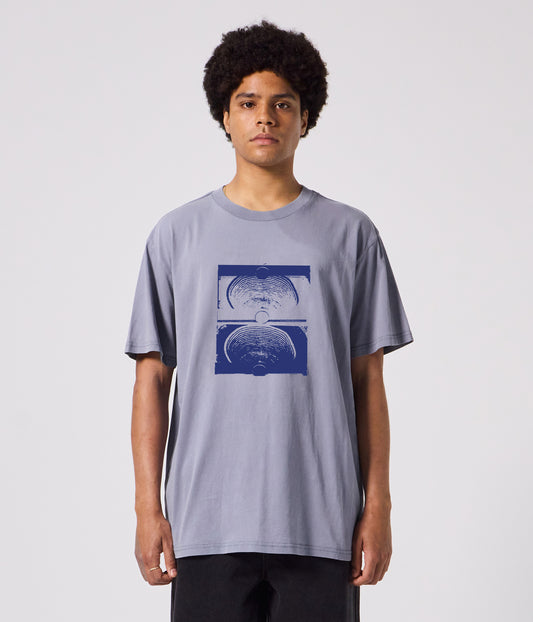 CRUX T-SHIRT // WASHED STEEL