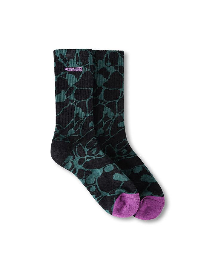 GLOBAL MIND SOCK // BLACK