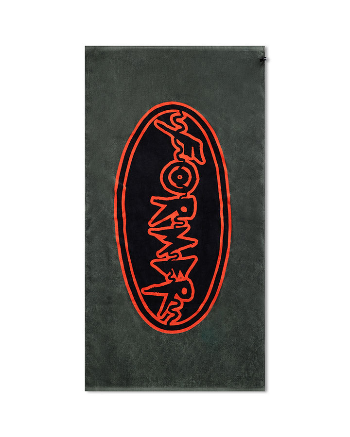 FLATLINE TOWEL // WASHED GREEN