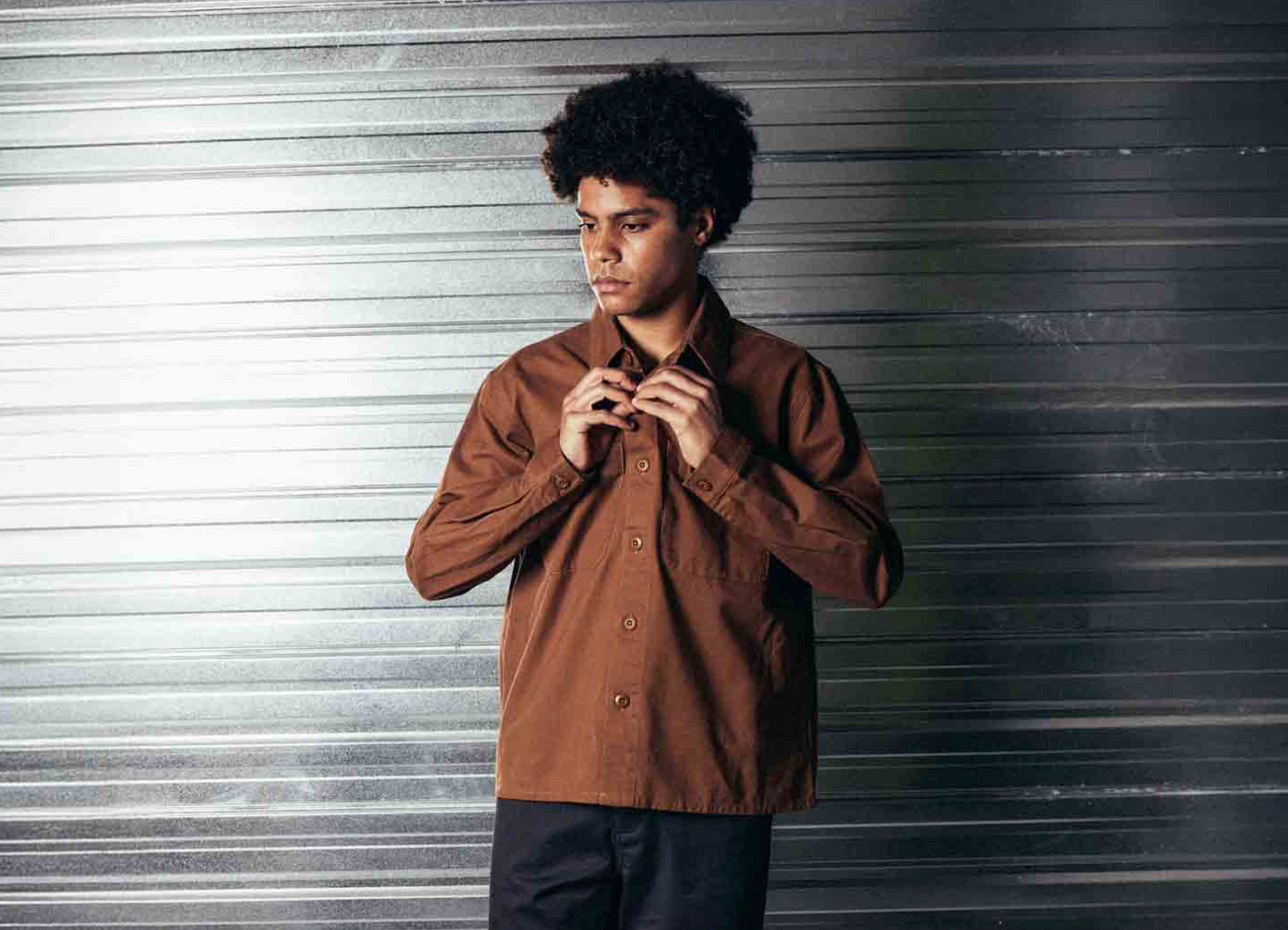LEGACY LS OVERSHIRT // COPPER
