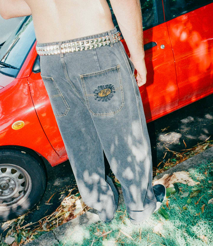 REYNOLDS DENIM PANT // WASHED BLACK