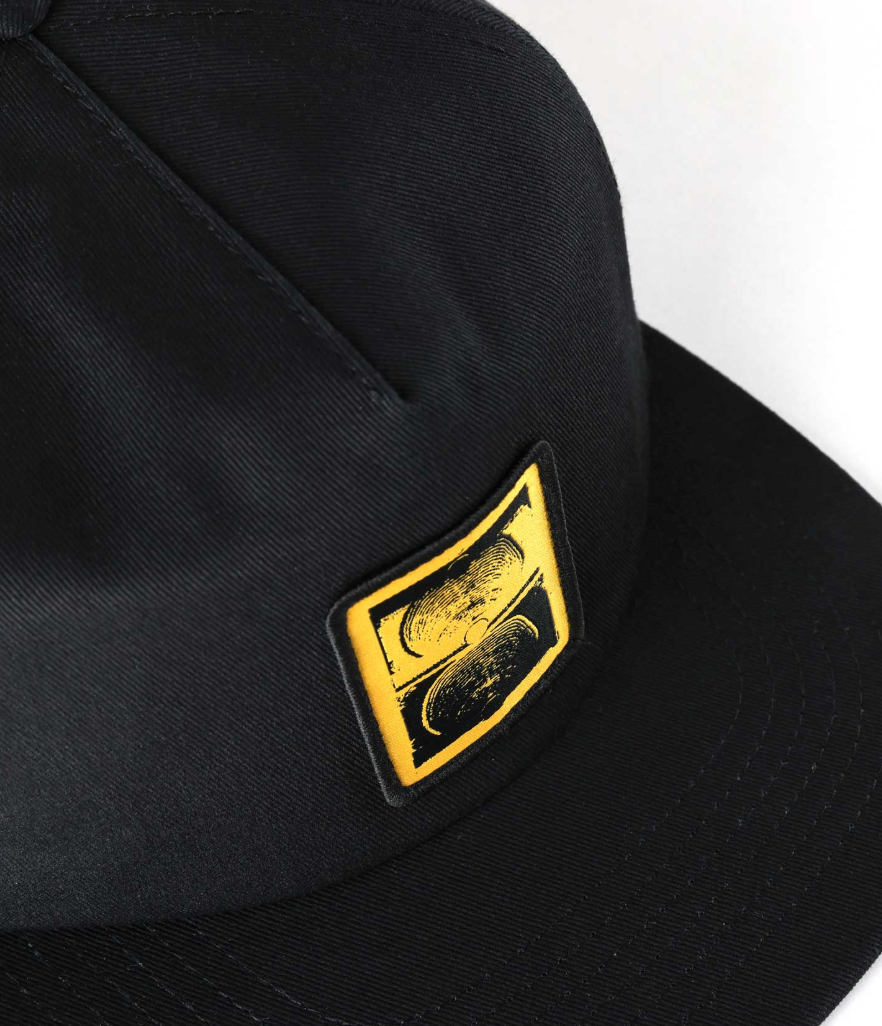 CRUX PATCH CAP // BLACK