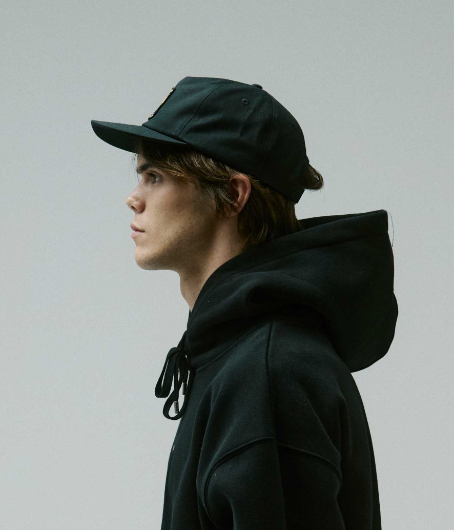CRUX PATCH CAP // BLACK