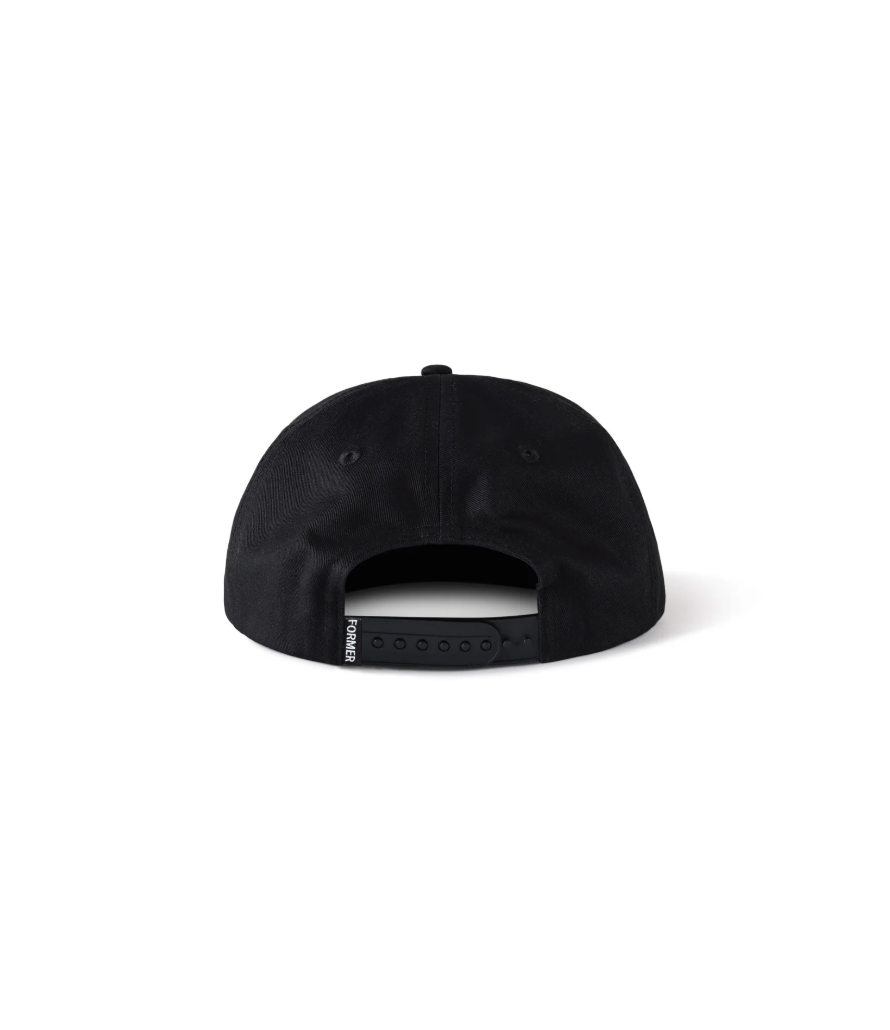 CRUX PATCH CAP // BLACK