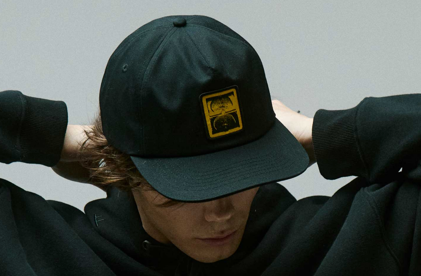 CRUX PATCH CAP // BLACK