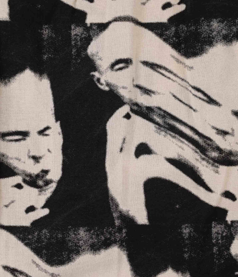 DISTORT SS SHIRT // BONE