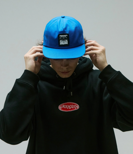 CRUX PATCH CAP // COBALT