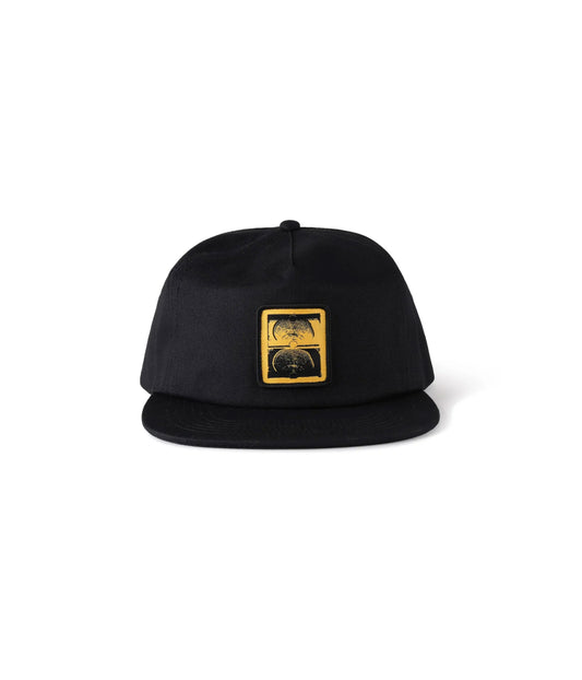 CRUX PATCH CAP // BLACK