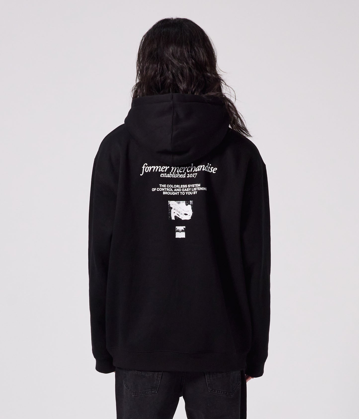DISTORT HOOD // BLACK