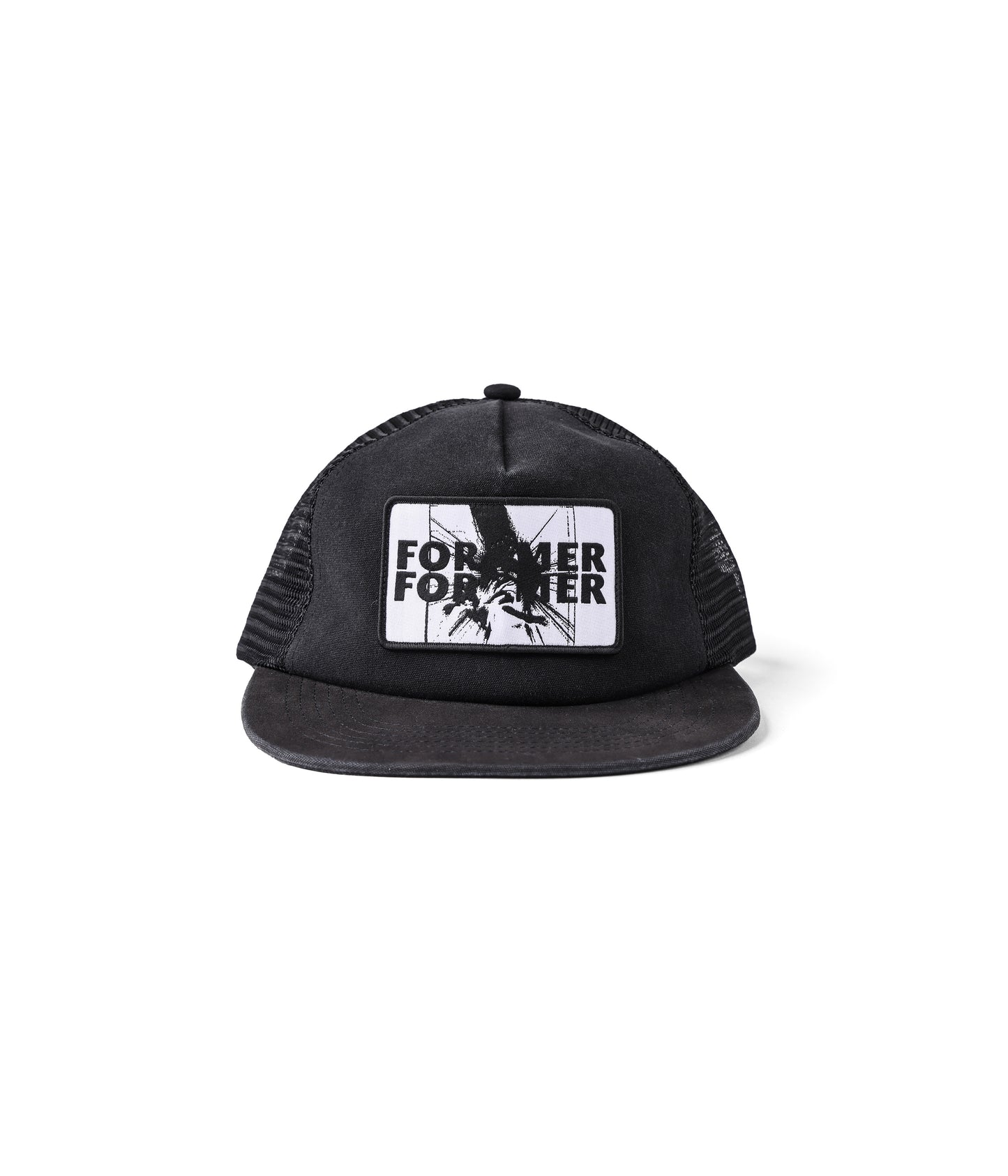 SPLINTER TRUCKER CAP // BLACK
