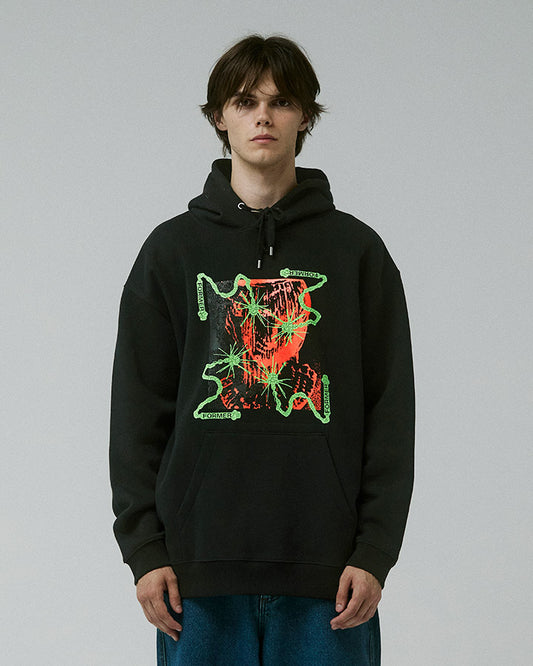 CHAINED HOOD // BLACK