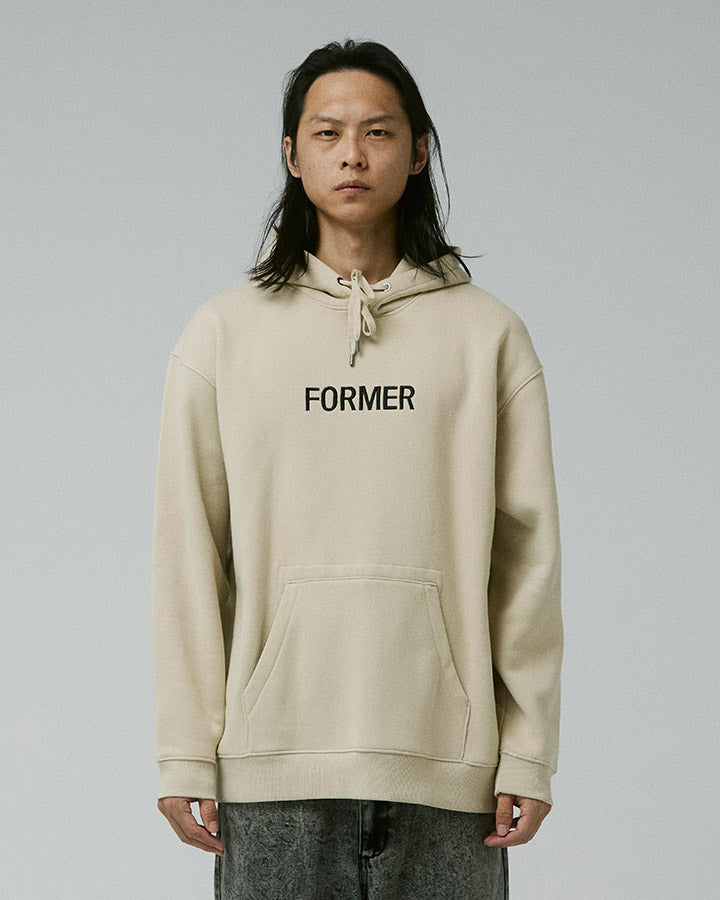 LEGACY EMB HOOD // BONE