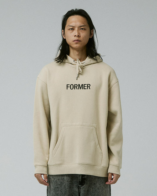 LEGACY EMB HOOD // BONE