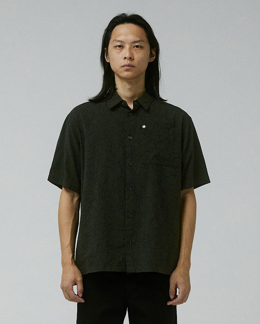 VIVIAN VINE SS SHIRT // BLACK