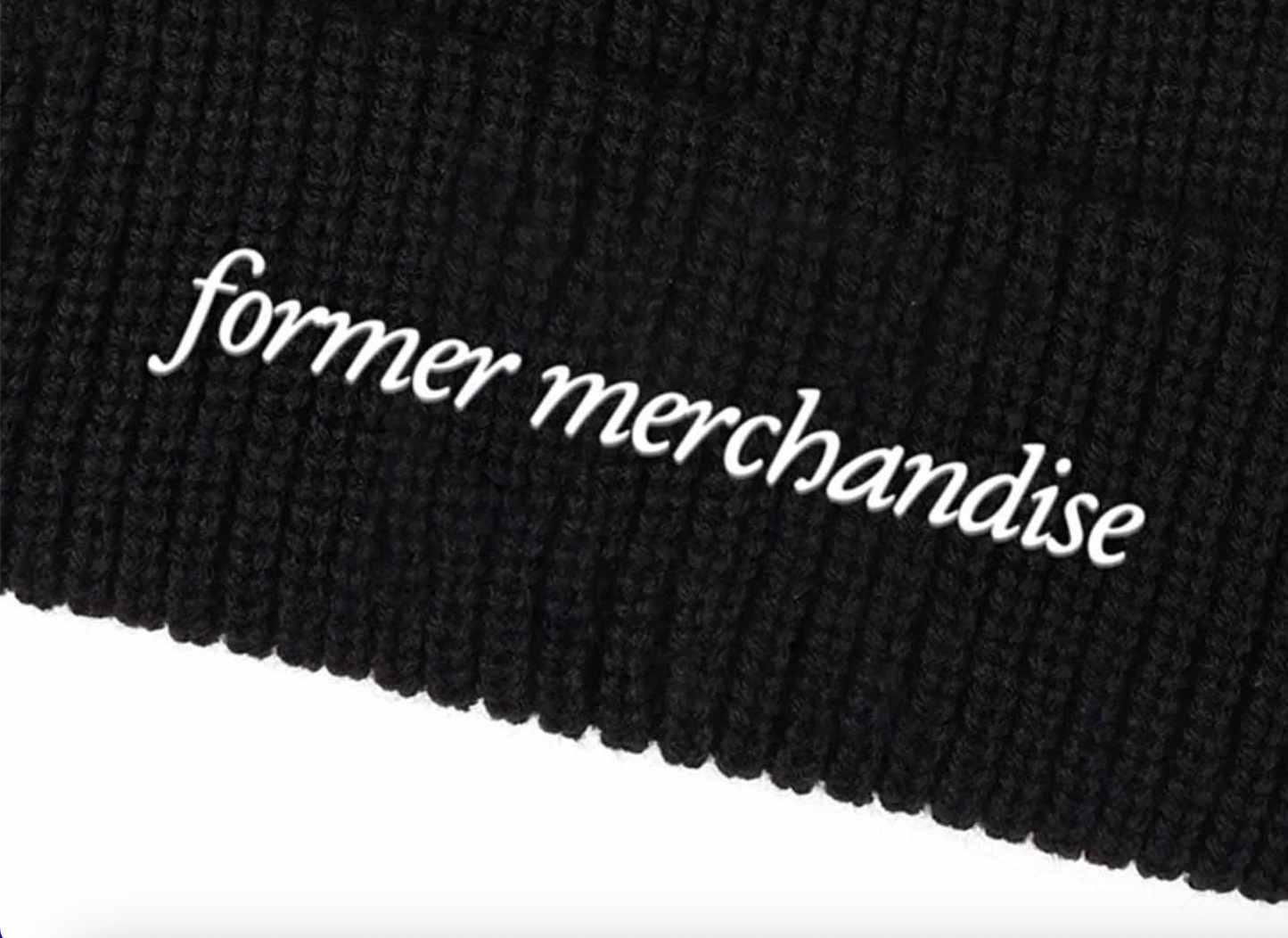 FOLIUM BEANIE // BLACK