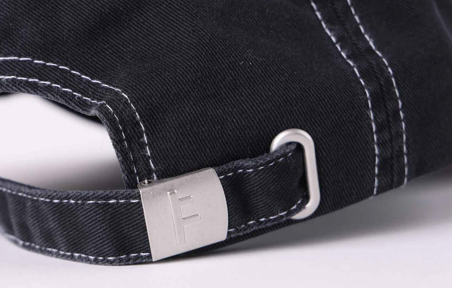 LEGACY ROSE CAP // WASHED BLACK