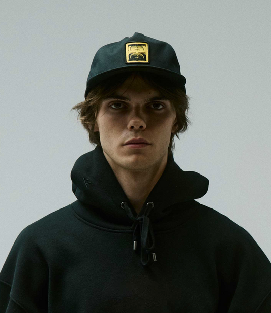 CRUX PATCH CAP // BLACK