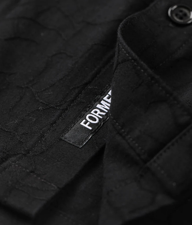VIVIAN VINE SS SHIRT // BLACK