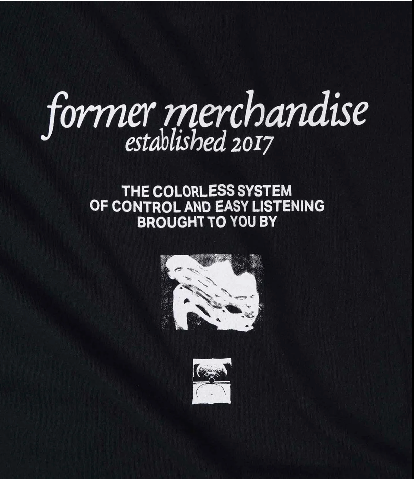 DISTORT OVERSIZED T-SHIRT // BLACK