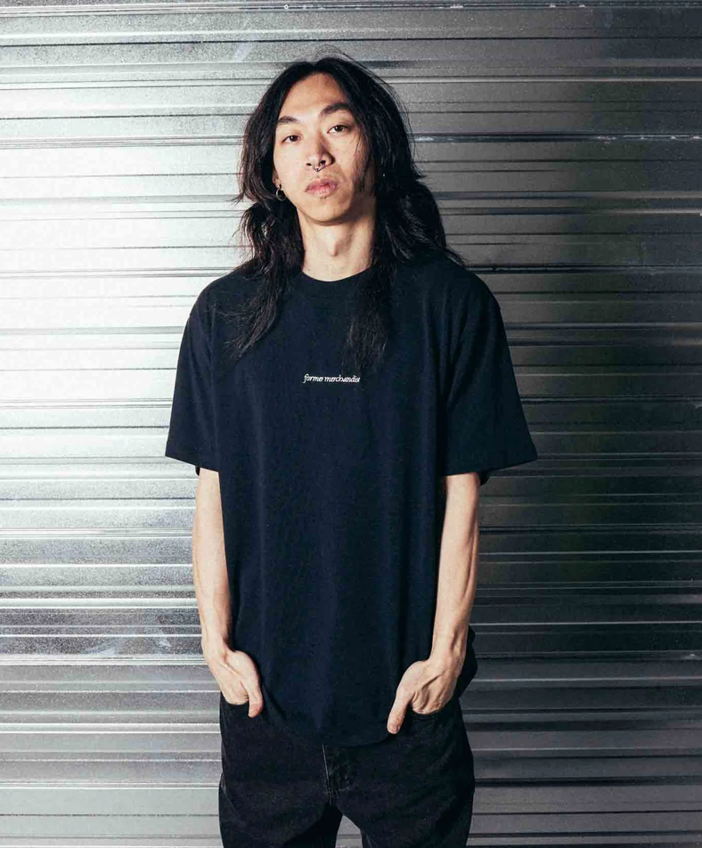 DISTORT OVERSIZED T-SHIRT // BLACK