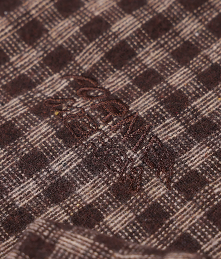MARQUEE FLANNEL LS SHIRT // BROWN