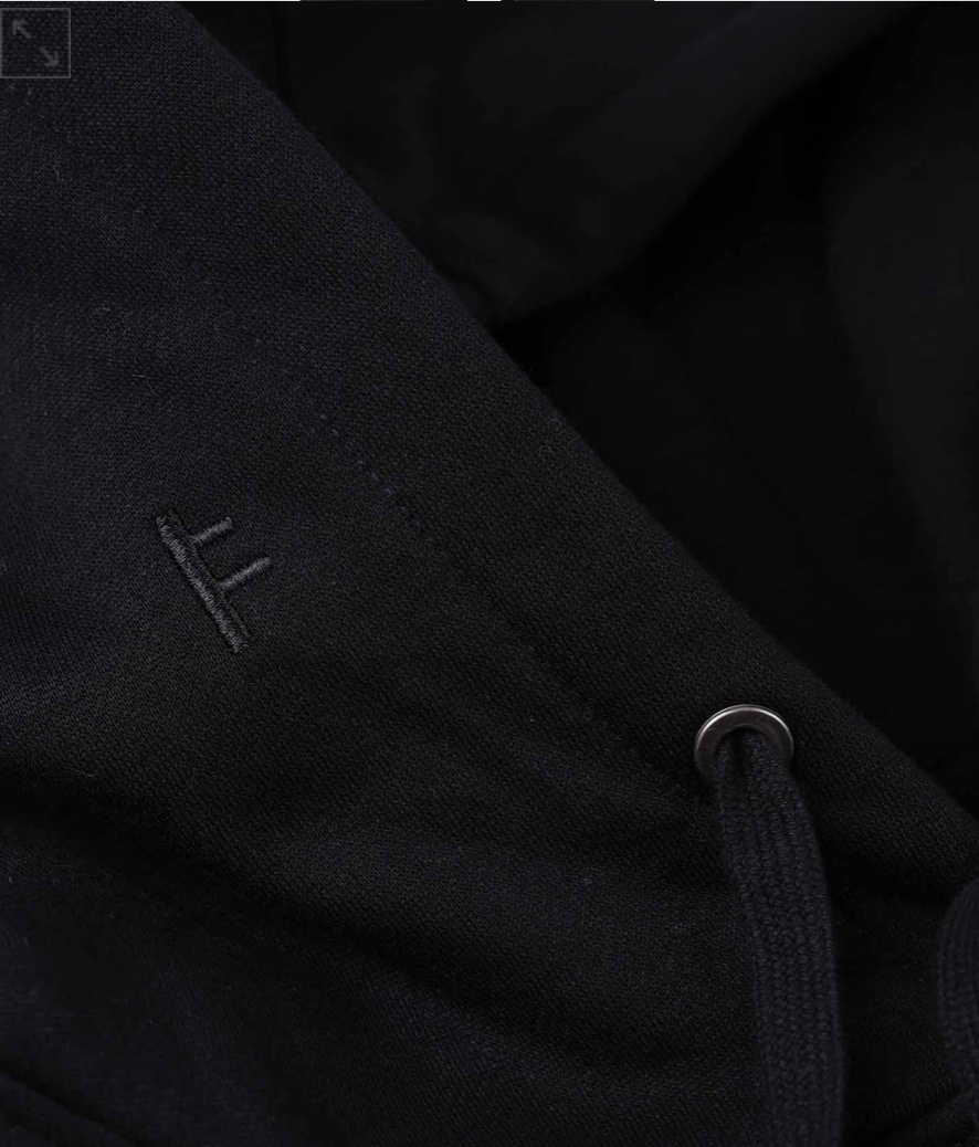 DISTORT HOOD // BLACK