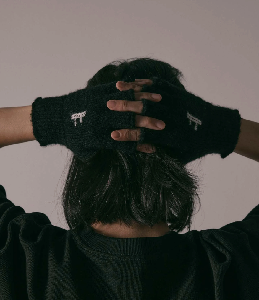 FINGERLESS FRANCHISE GLOVE // BLACK