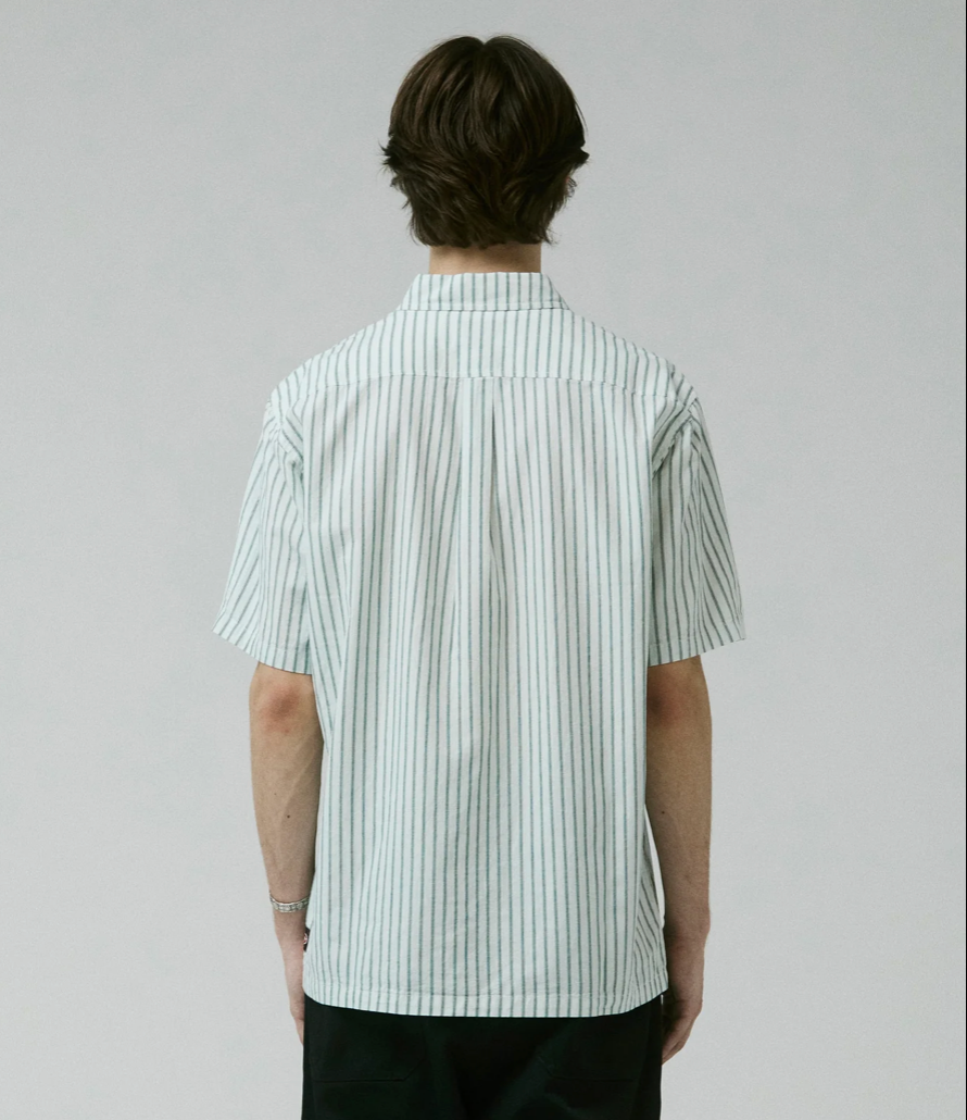REYNOLDS STRIPE SS SHIRT // BONE *LAST SIZE*