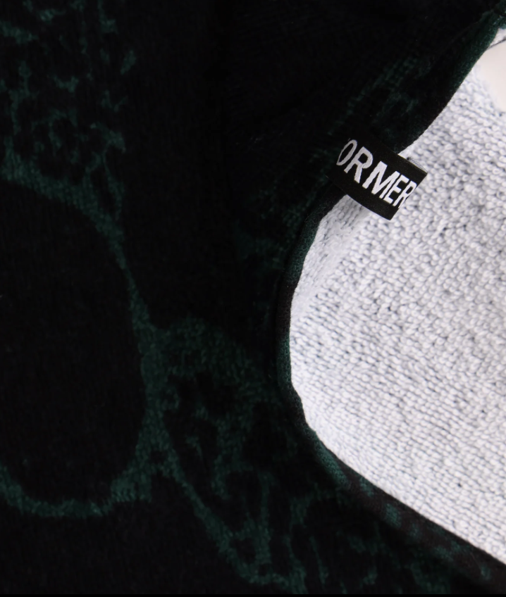 GLOBAL MIND TOWEL // BLACK