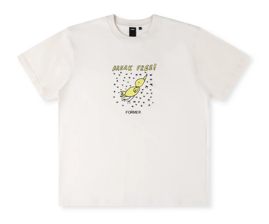 BREAK FREE T-SHIRT // BONE