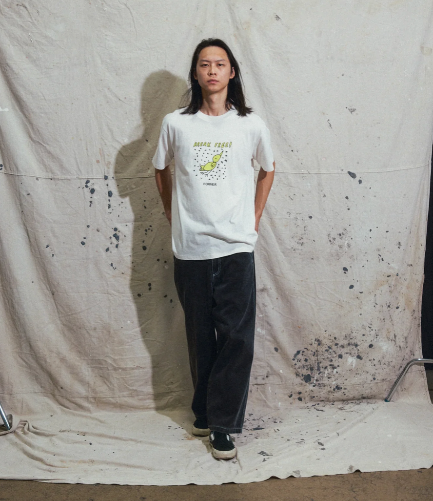 BREAK FREE T-SHIRT // BONE
