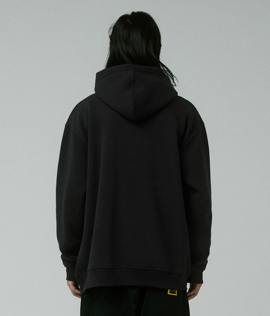 FLATLINE HOOD // BLACK