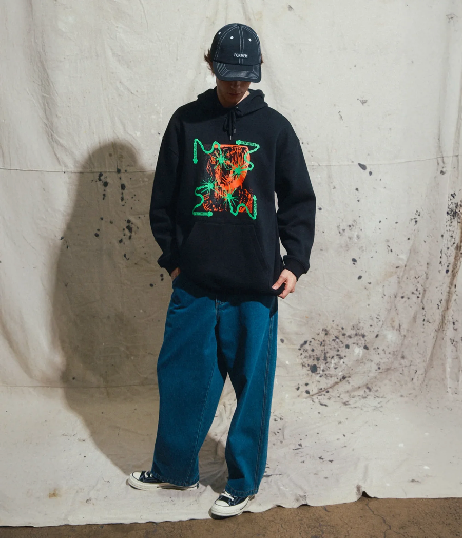 CHAINED HOOD // BLACK